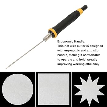 Amazon.co.jp: 電動ホットナイフカッターツール、フォーム